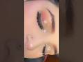 Glam &amp; shimmery Eyemakeup #shorts #youtubeshorts #eyemakeup