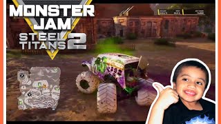 Monster Jam Steel Titans 2: Exploring All Maps And Inverse Trucks.