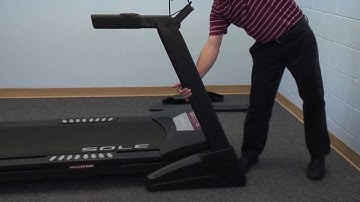 Sole Folding Treadmill Assembly (Step 2)