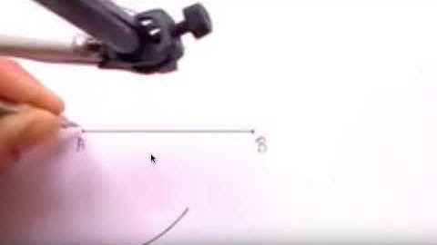 Perpendicular Bisector of the Line Segment |  Class 6 Mathematics Practical Geometry