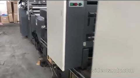 IWASAKI TR2 – used offset label printing machine