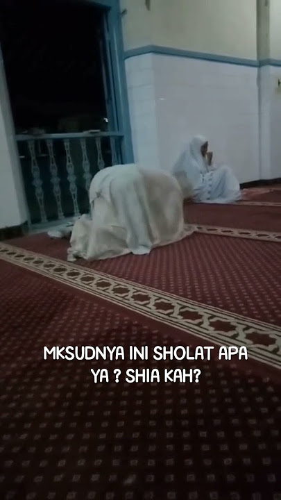 SHOLAT SHIA SESAT #islam #trending #seram