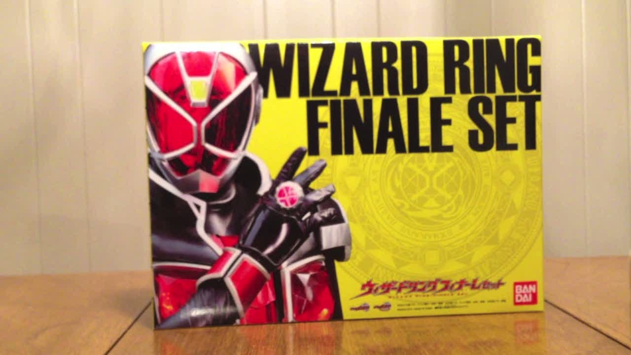 Kamen Rider Wizard Wizard Ring Finale Set Review - YouTube