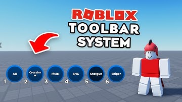 How To Make A CUSTOM HOTBAR / TOOLBAR (Roblox Studio Tutorial)