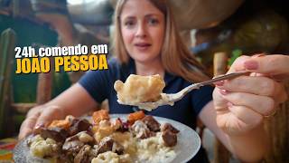 24 Hours Eating the BEST Foods in JOAO PESSOA Paraiba
