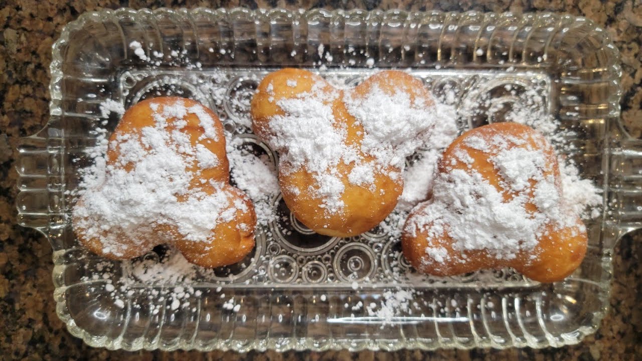 Disney Port Orleans French Quarter Mickey Shaped Beignets