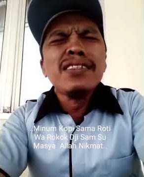 minum kopi sama roti
