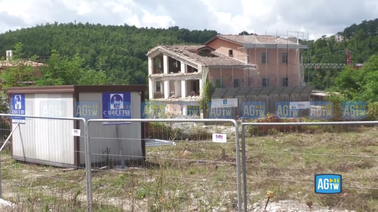 Terremoto Amatrice, 9 anni le immagini della cittadina tra cantieri e macerie