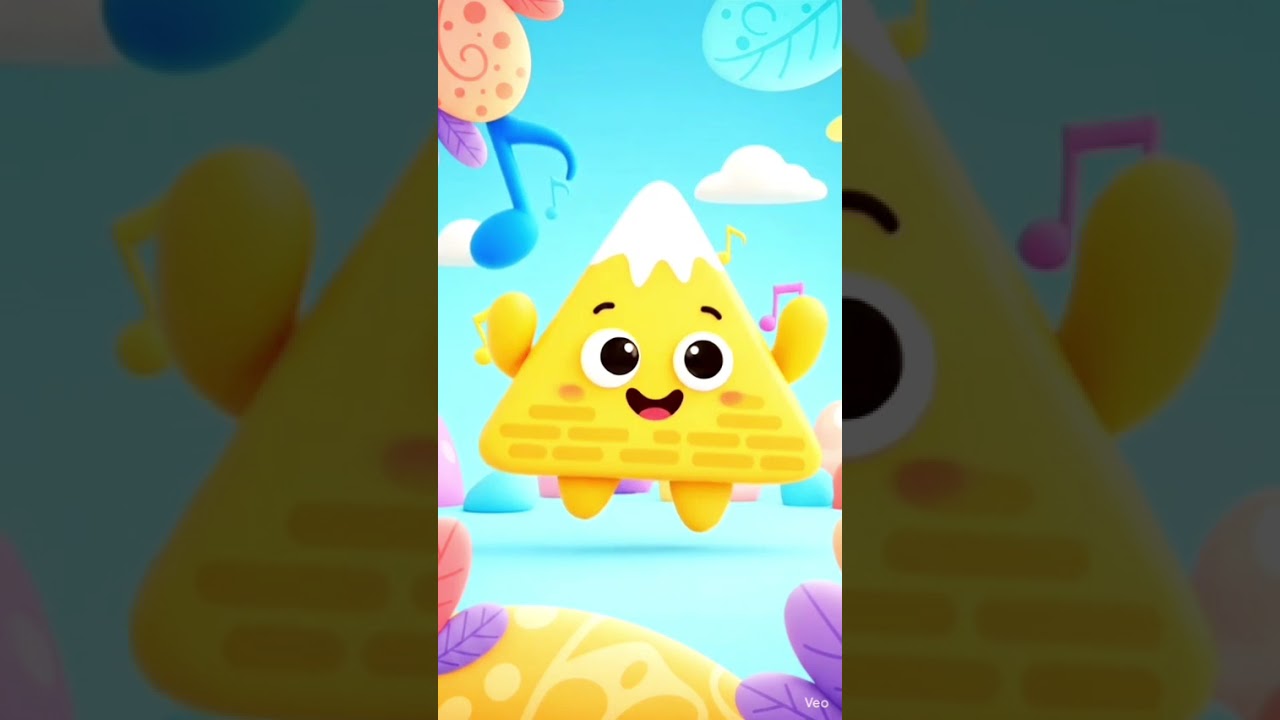 Shapes Song for Kids | Learn Circles, Squares & Triangles | Toddler Learning Video 