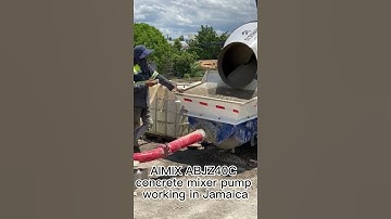 Aimix ABJZ40C Concrete Mixer Pump for Mixing and Discharging Concrete