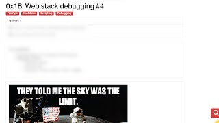 0x1B. Web stack debugging #4 screenshot 5