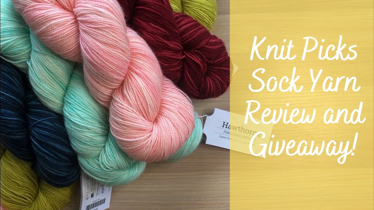 Knit Picks Sock Yarn Review and Giveaway 