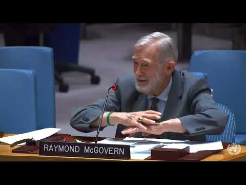 Raymond McGovern at UN SC On Nordstream Bombing