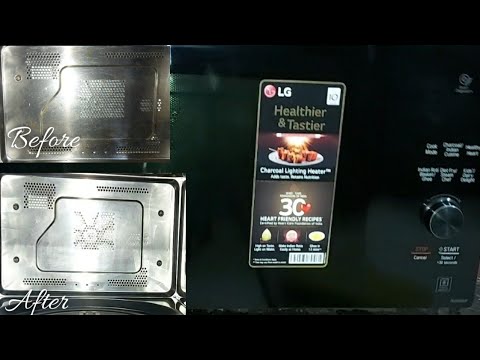 How to Clean & Maintain Microwave Oven|Steam Cleaning #LG MicrowaveOven|Tips to Clean Stains in