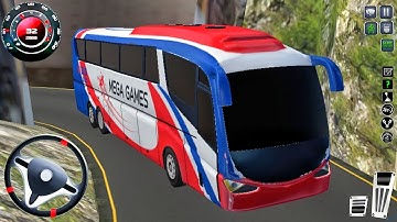 Bus Simulator Games 2025 - Impossible Narrow Road Bus Driving - Bus Game Android Gameplay