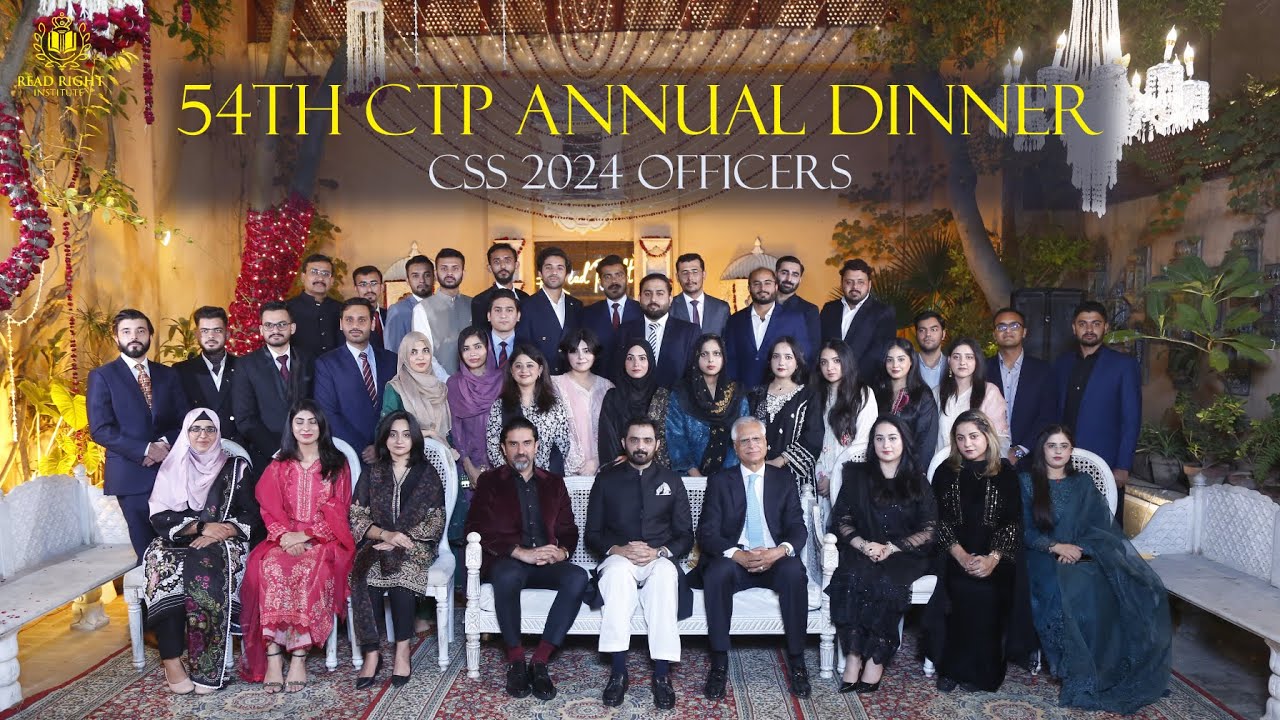 54th CTP Annual Dinner | CSS 2024 Officers | Read Right Institute