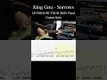 King Gnu / Sorrows (LIVEHOUSE TOUR 2025 Final ver / Guitar Solo) 難易度★★★★★ 弾いてみた #エレキギター #TAB