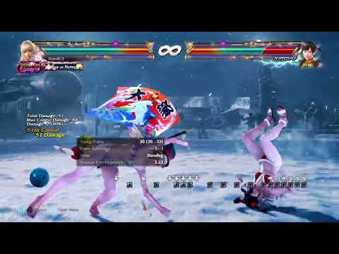 Lili CH SS+1+2 Off Axis Simple Combos Season 4 TEKKEN™7_20220730041519