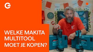 Makita DTM52 VS DTM51 Multitool | Gereedschapcentrum