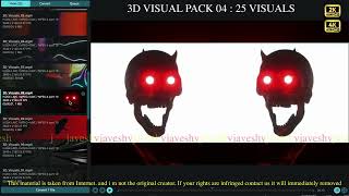 3D VisualPack # 04 - 25 Visuals