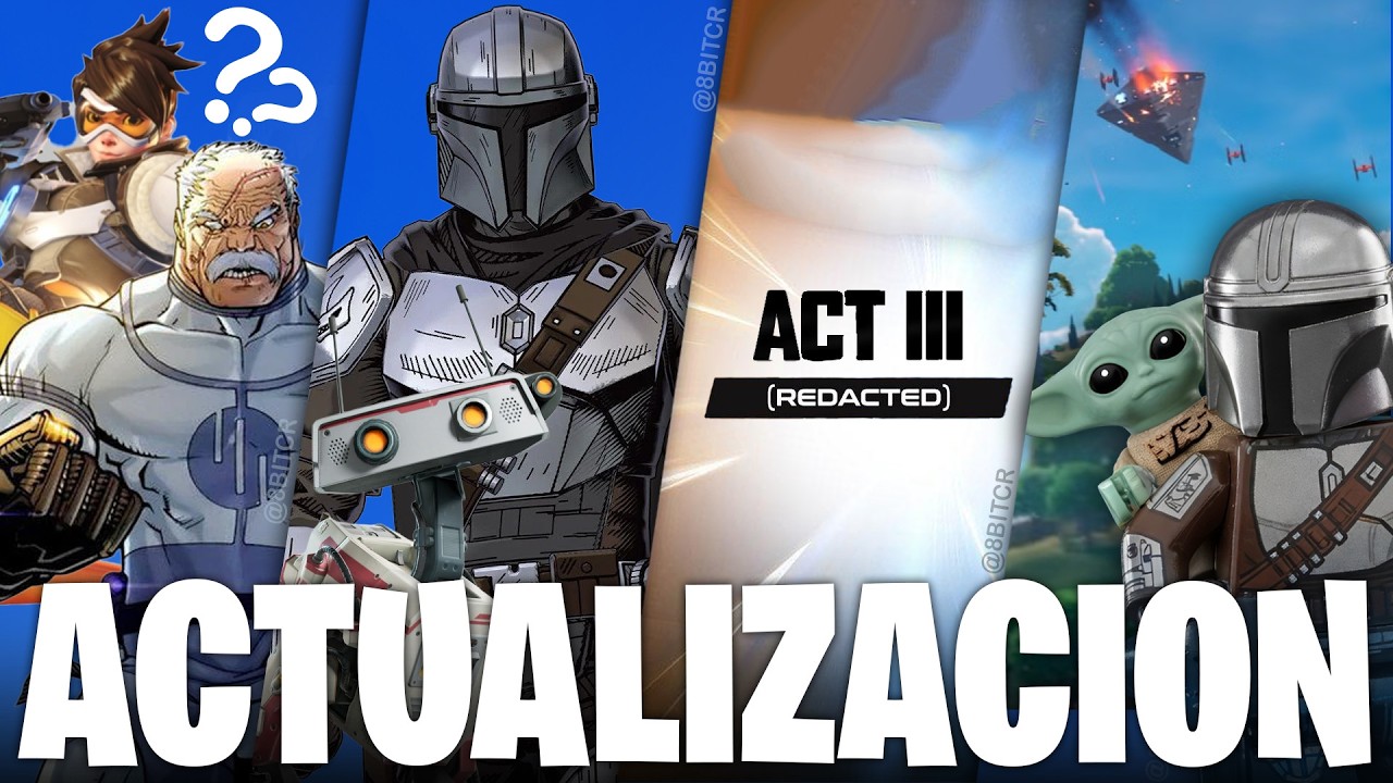 NUEVA ACTUALIZACIÓN! [ MANDALORIAN Y GROGU / ACTO 3 / NUEVAS SKINS Y MUCHO MÁS ]