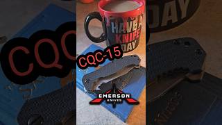 DIFFERENT MORNING SAME KNIFE #everydaycarry @EmersonKnivesinc #morningroutine