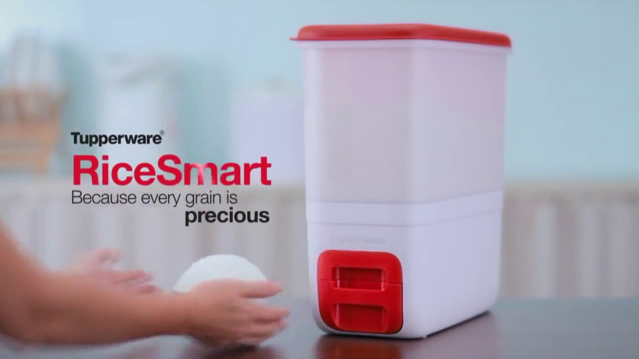 Rice Smart - Rice Dispenser | Tupperware Singapore - YouTube