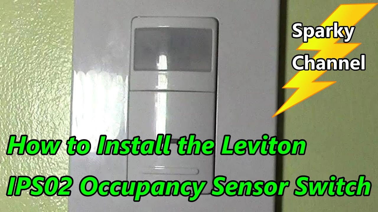 Decora Occupancy Motion Sensor Light Switch, Auto-On, 15A, Residential –  Leviton