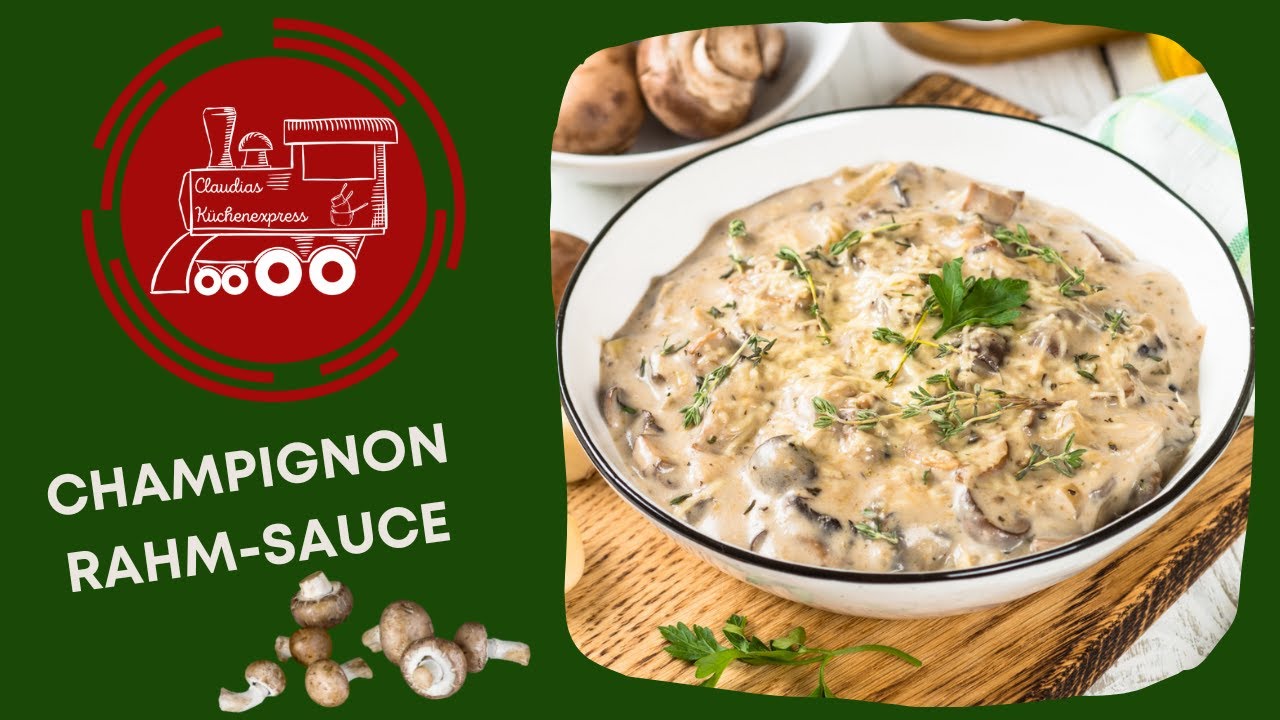 Weltklasse ⭐️ CHAMPIGNON-RAHMSAUCE ... Thermomix® TM6,TM5, TM31