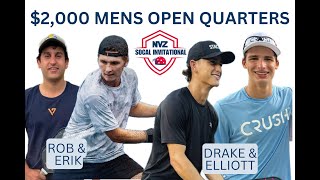 ERIK PAILET & ROB HUTCHINS vs ELLIOTT SCHUPP & DRAKE PALM | NVZ SOCAL INVITE $2,000 OPEN MONEYBALL