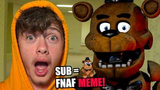SUB = FREDDY MEME! | THE BACKROOMS!