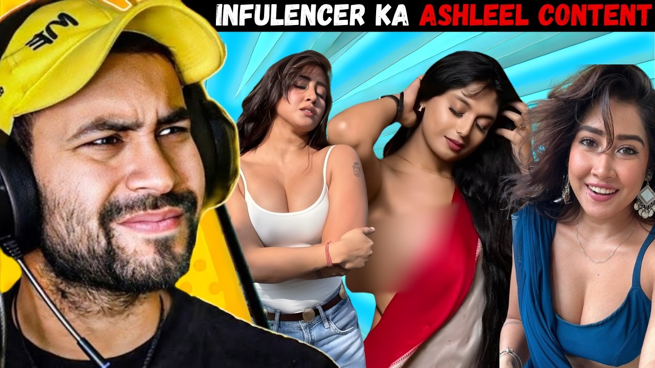 GIRLS INFLUENCER KA ASHLEEL CONTENT || ROHIT BAMOLA SHORTS - YouTube