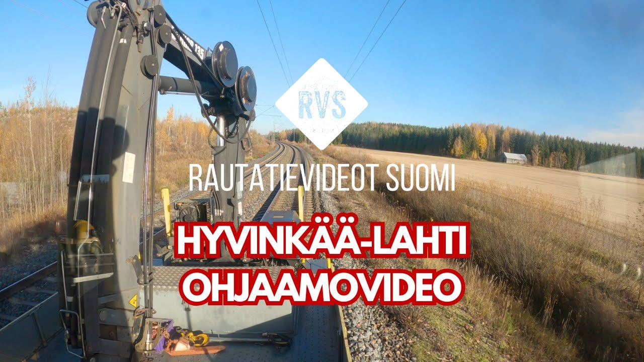 Rataosavideo Hyvinkää konepaja – Salpausselkä