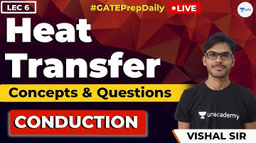 Conduction | Lec 6 | Heat Transfer Concepts & Questions | GATE Mechanical Engineering Exam