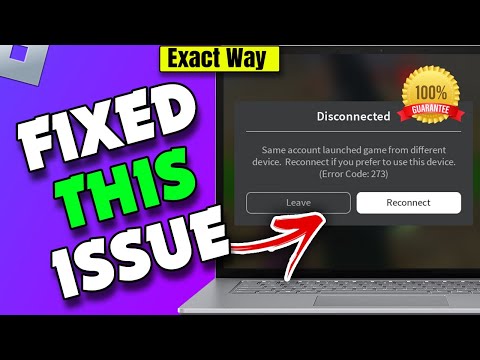 Roblox Error 264: Same Account Launched From Different Device