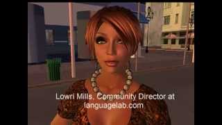 Language learning in virtual worlds (AVALON)