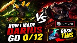 How I DESTROY Darius Every Time As Renekton | Road to RANK 1