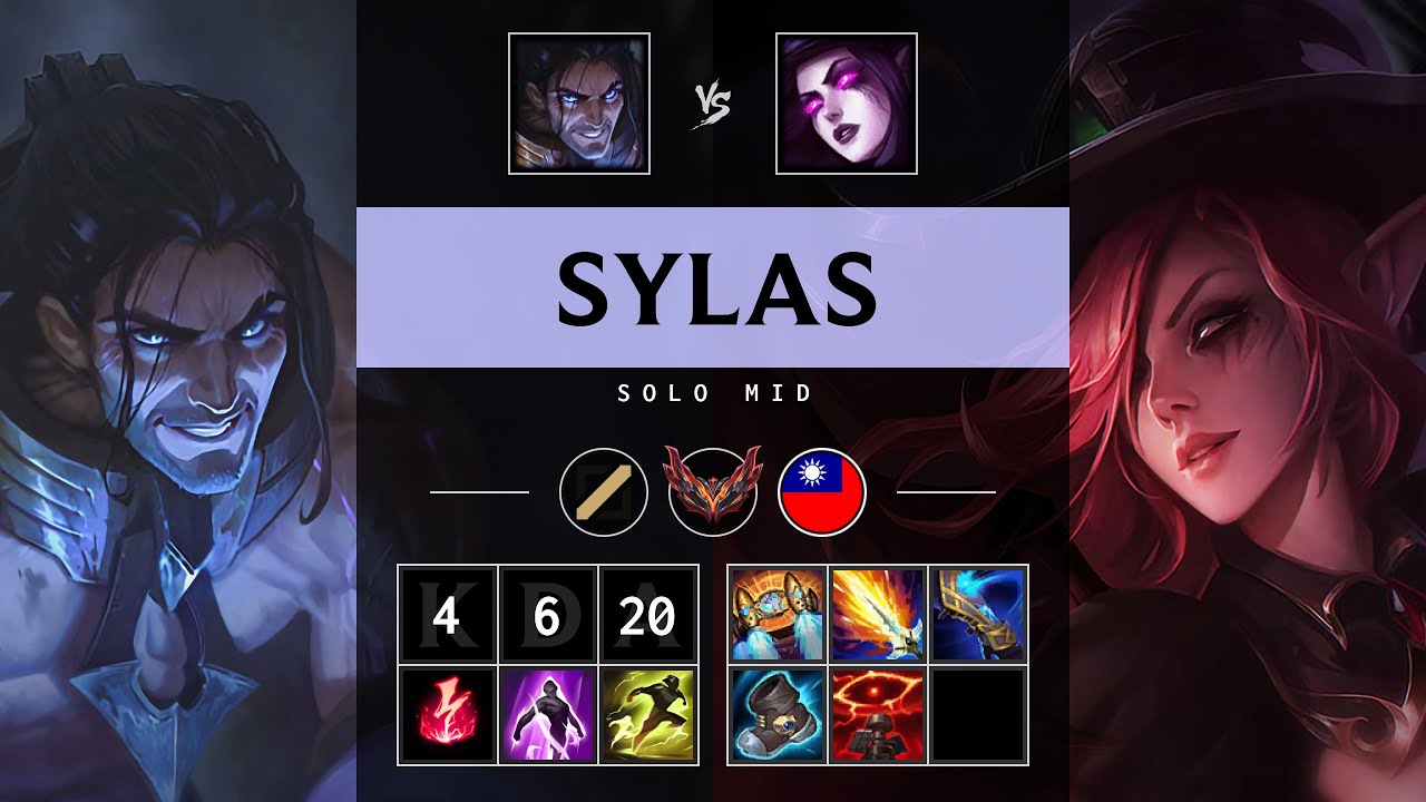 Sylas Mid vs Morgana - TW Grandmaster Patch 25.19