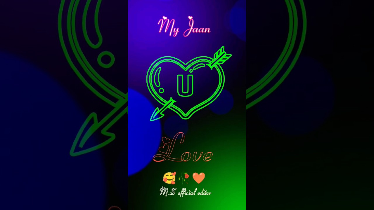 U love name status | u name WhatsApp status | 