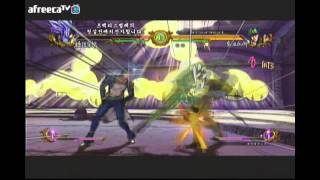 죠죠 ASB 멀티직플 하시자와 이쿠로(바오 내방자) vs 쿠죠 죠타로 JOJO ASB Baoh vs Jotaro
