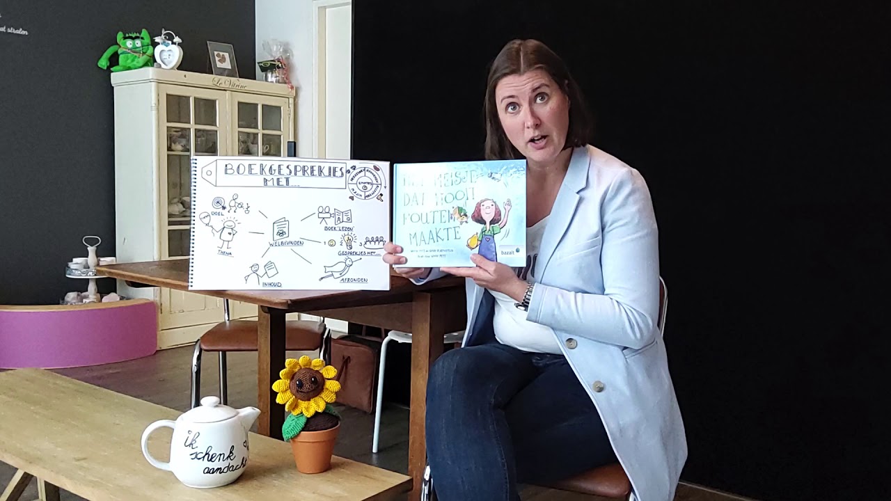 Boekgesprekjes met Manon: het meisje dat nooit fouten maakte - YouTube