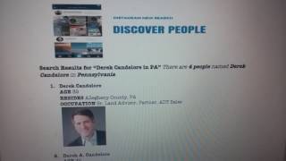 There are 4 people named "Derek Candelore" in Pittsburgh, Pennsylvania