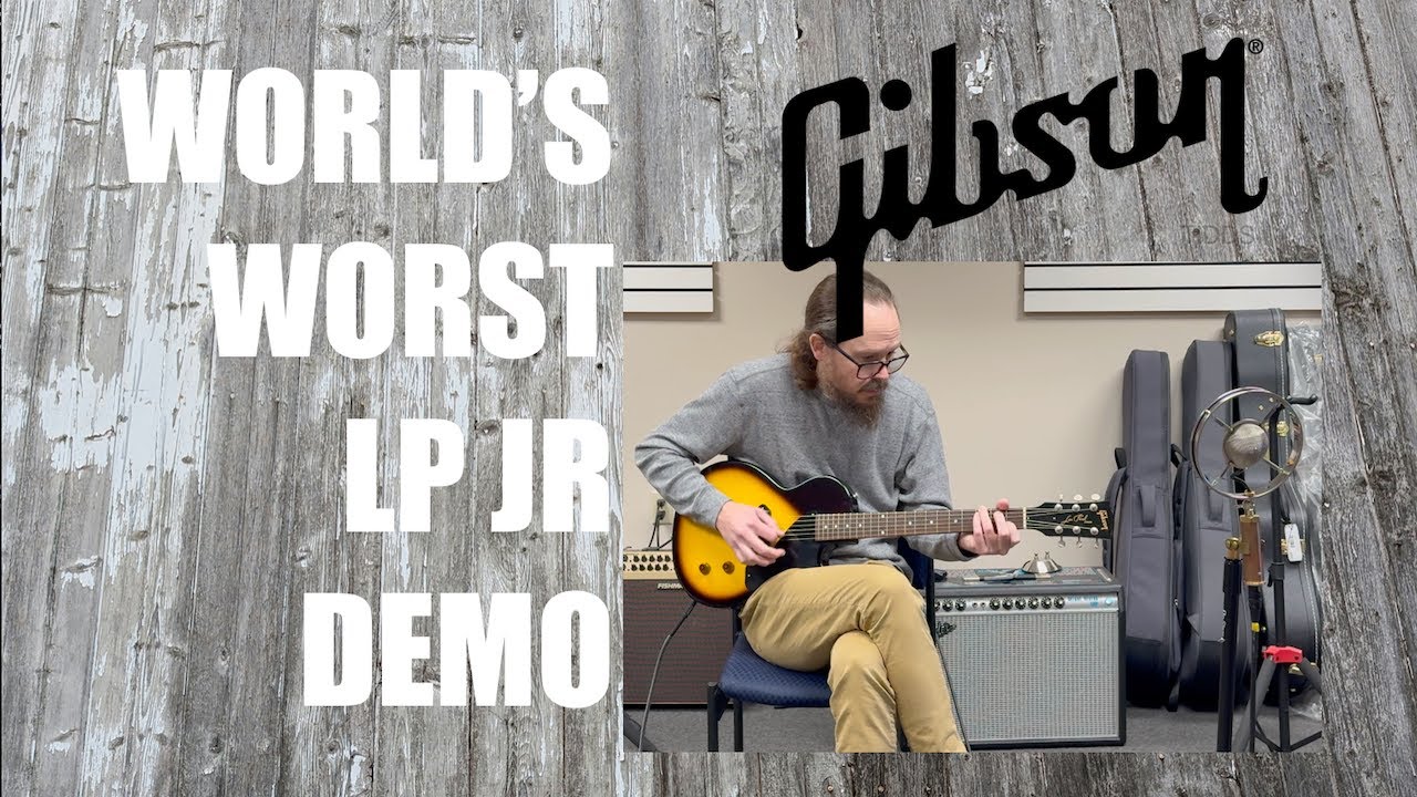 World's Worst 2023 Gibson Les Paul Junior Demo by GuitarHotline