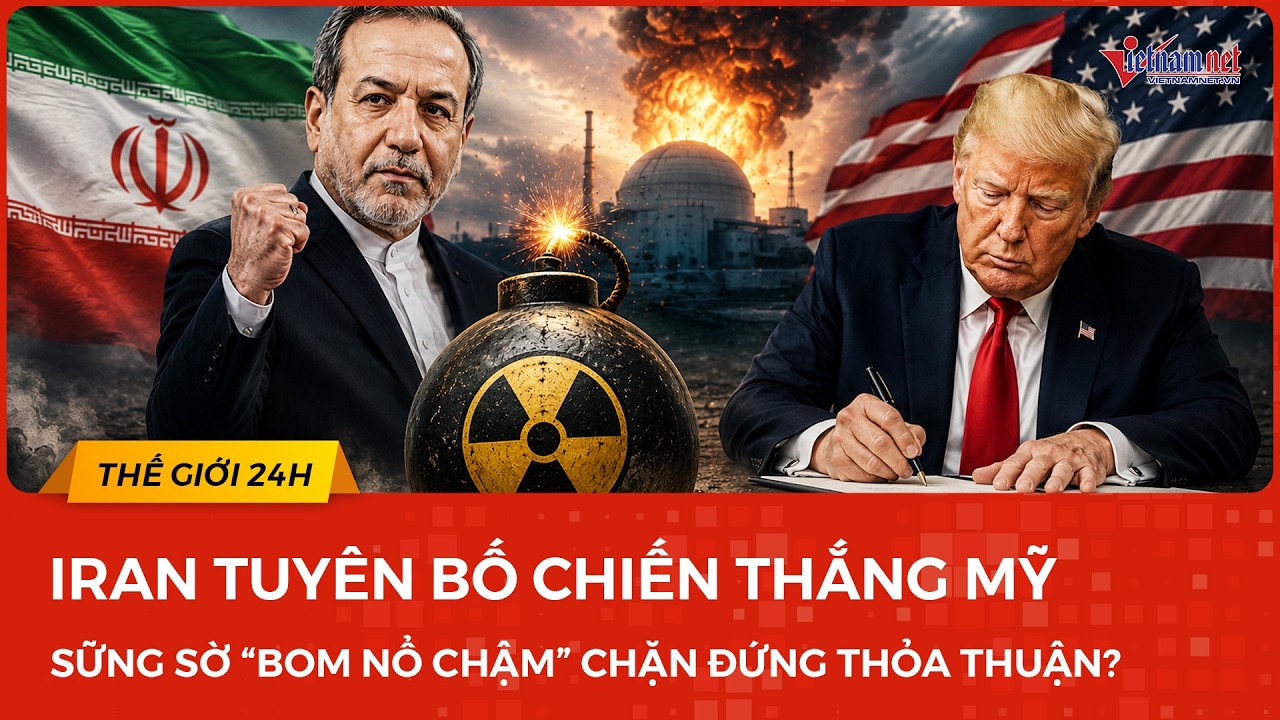 Iran tuyên bố THẮNG Mỹ, TT Trump chuẩn bị ký thỏa thuận – Sững sờ "bom nổ chậm" chí tử chặn đứng?