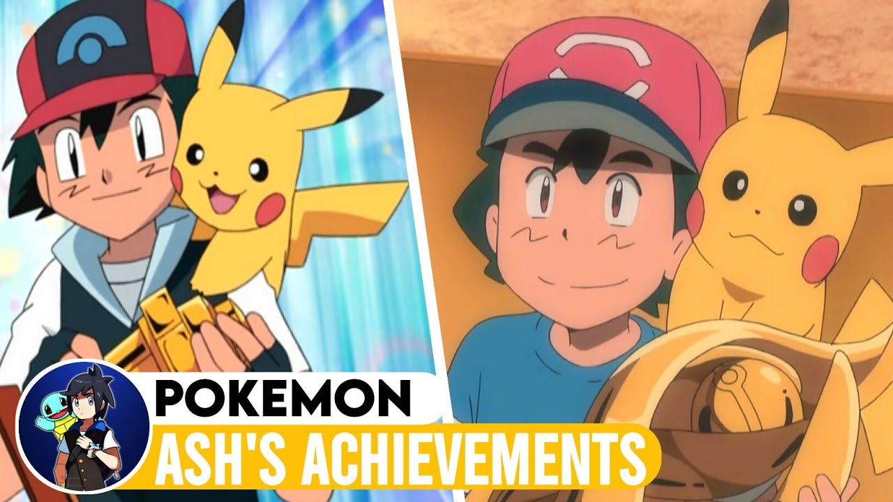 ASH ACHIEVEMENTS l TOP 5 ASH'S ACHIEVEMENT l POKEHERO X.