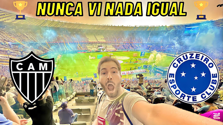 A MAIOR FESTA DE TORCIDAS QUE EU JÁ PRESENCIEI - Atlético-MG 3 x 1 Cruzeiro
