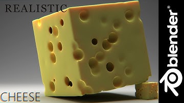 Blender Tutorial: Volume Geometry Nodes | Realistic Cheese