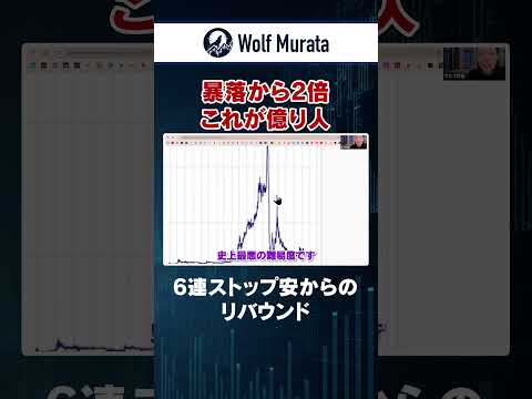【ウルフ村田】「ハートシード」株価三桁から7700円！史上最高の難易度銘柄！｜億トレ｜株｜投資家｜ #shorts