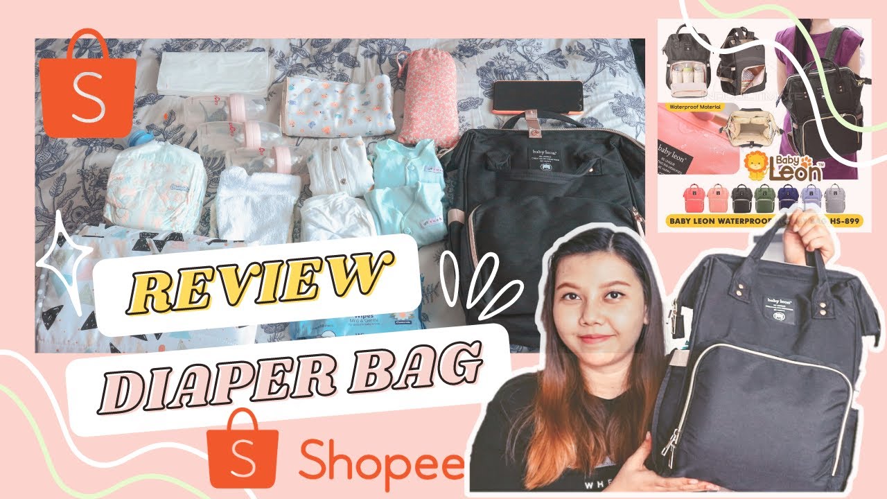 Review Lengkap Tas Bayi Multifungsi | Diaper Bag Baby Leon 