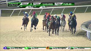 RACE 3 PROGRAM 12-03-2020